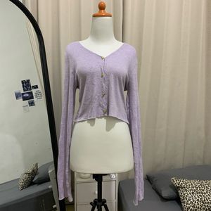 Lolita Coquette Cardigan Wanita gold purple