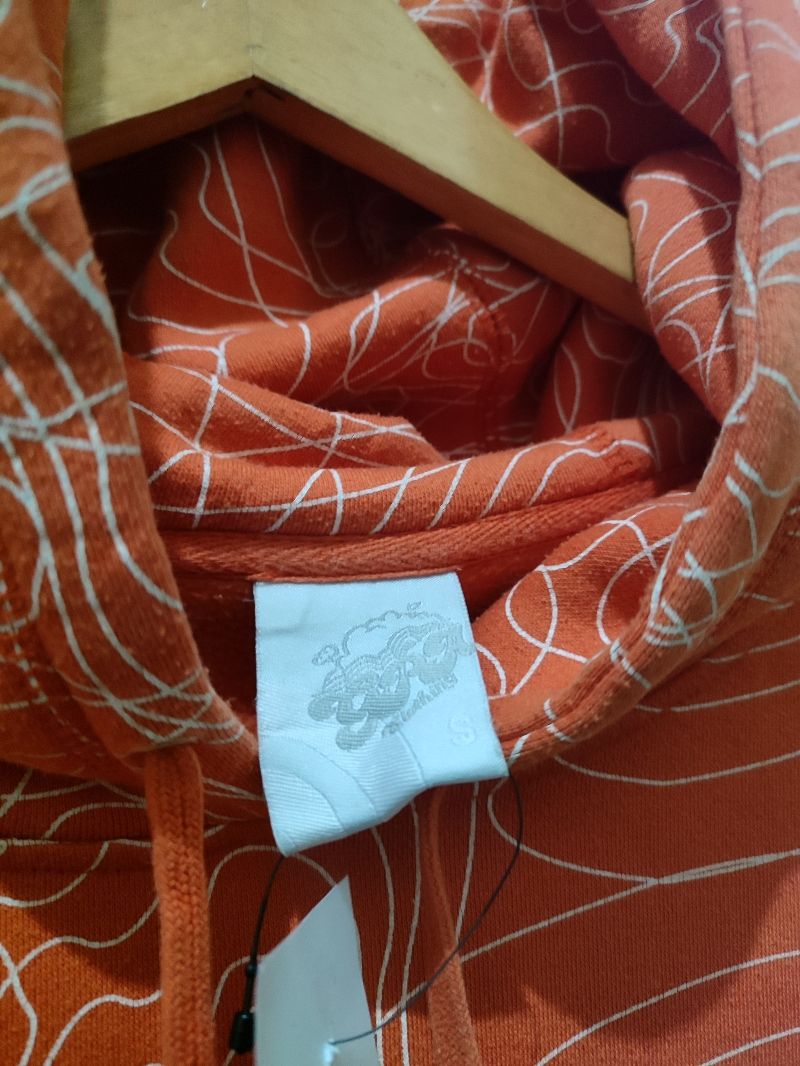 Casual Hoody Pria orange, foto 3