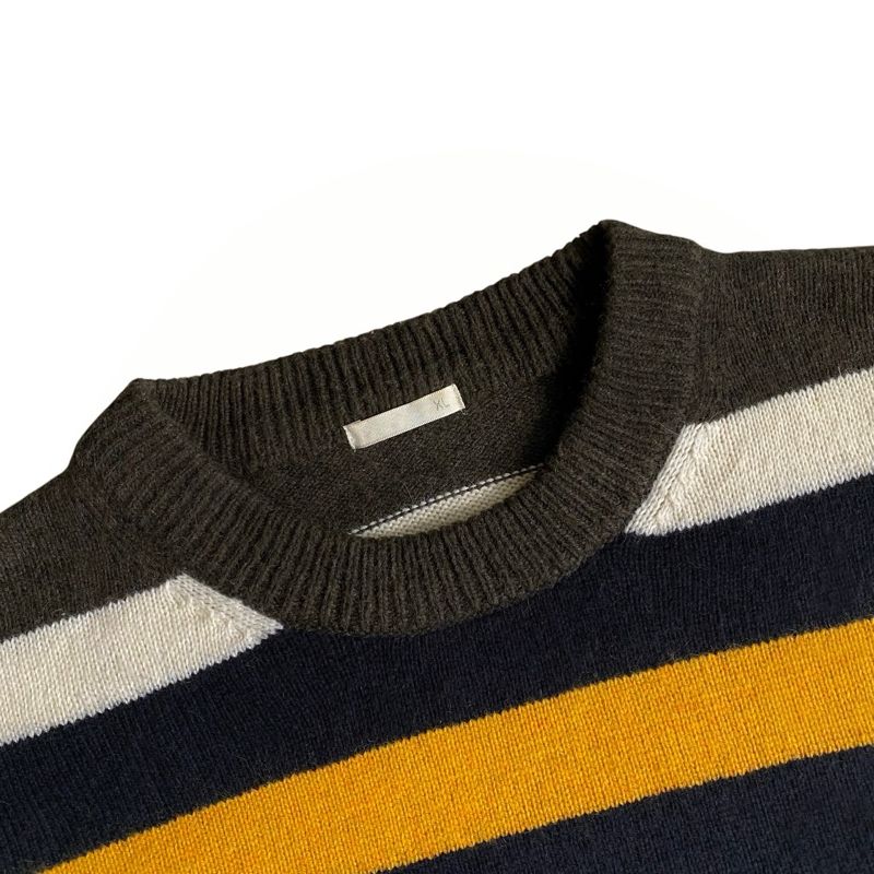 GU Casual Sweater Pria multicolor, foto 4