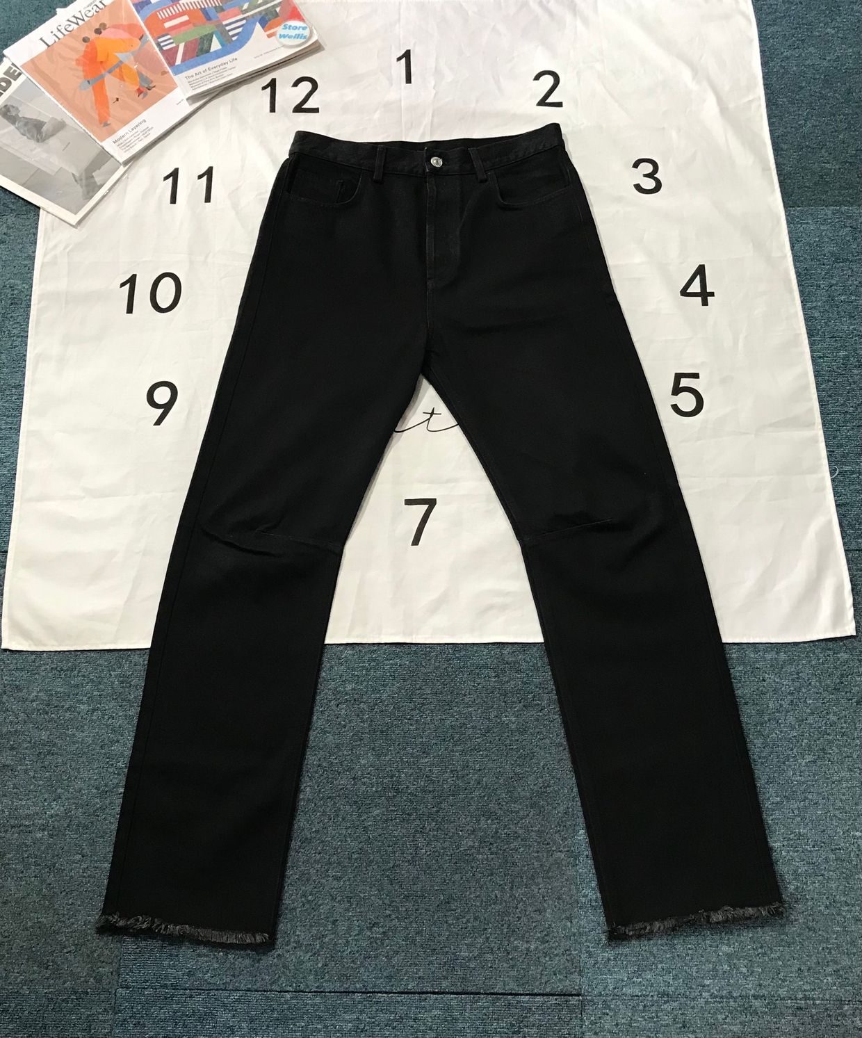 CELINE Vintage Jeans Pria black