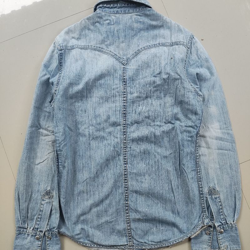 Levi's Biker Denim jacket Pria blue, foto 4