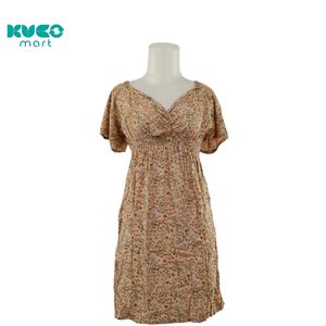 Midi dress Wanita pink