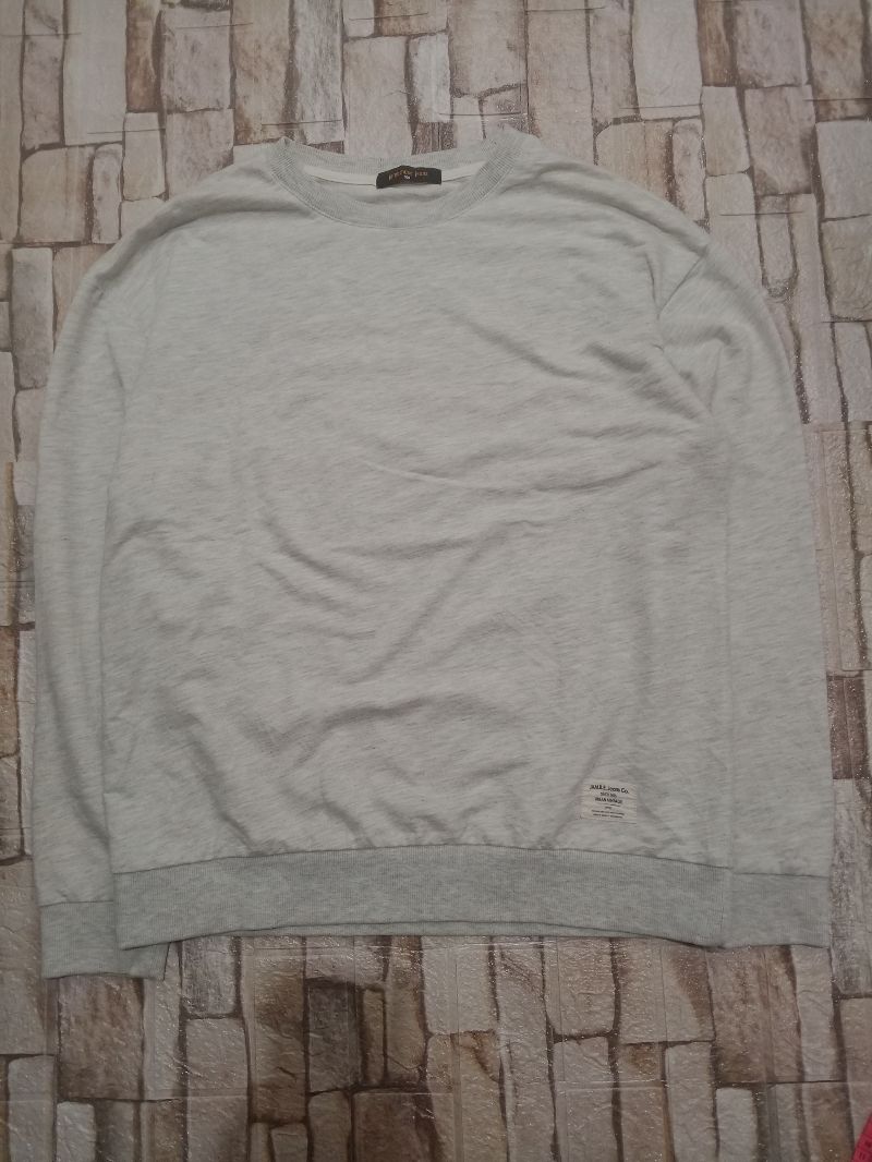 Casual Sweater Pria gray, foto 4