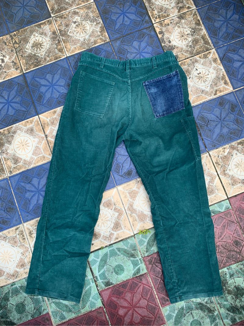 Y2K Reworked Casual pants Pria navy, foto 2
