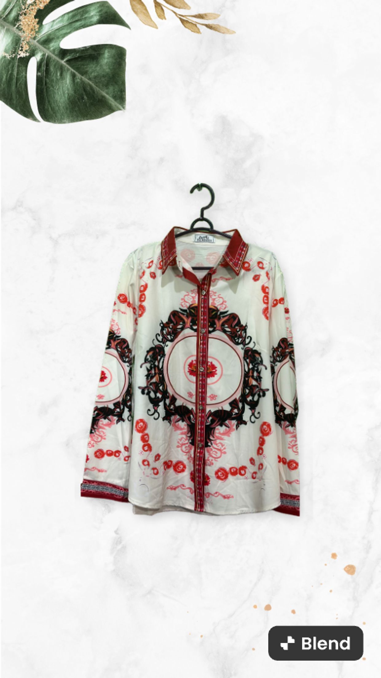 Casual Blouse Wanita multicolor