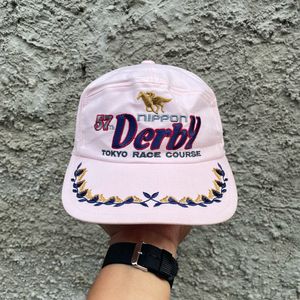Vintage Hat Wanita pink