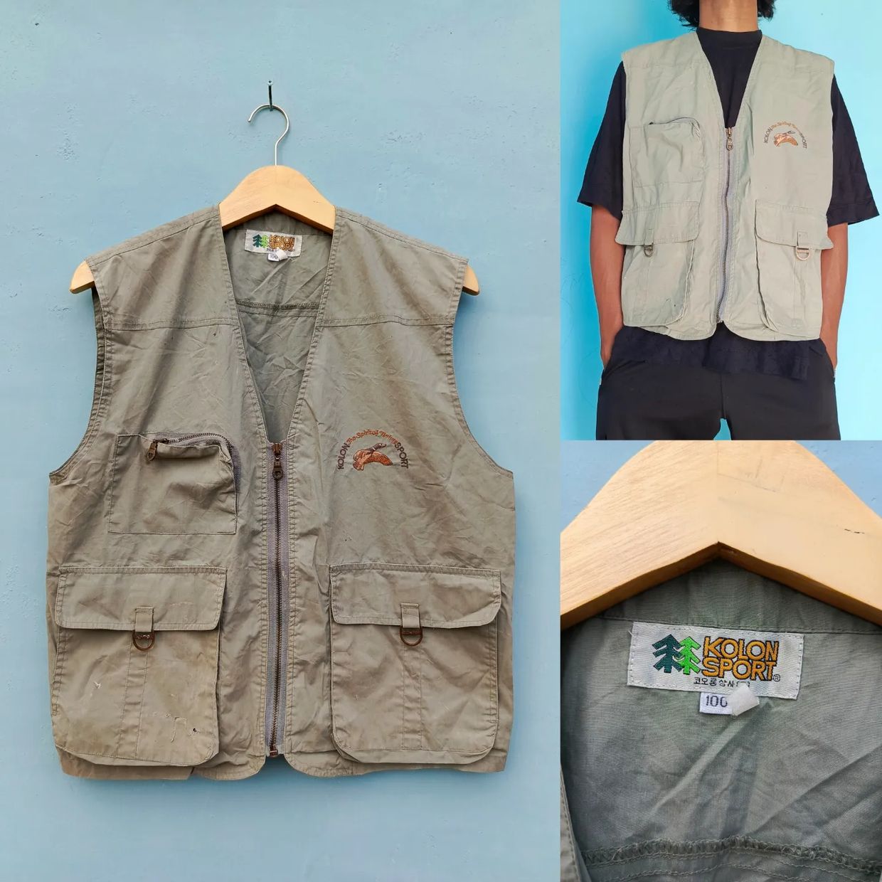 Skater Vest Pria gray
