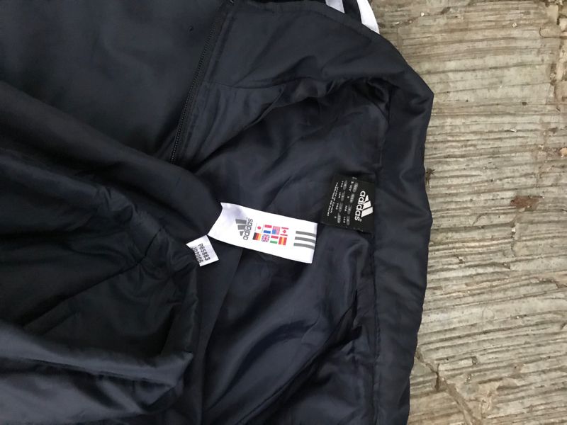 Adidas Casual Bomber jacket Pria black, foto 3