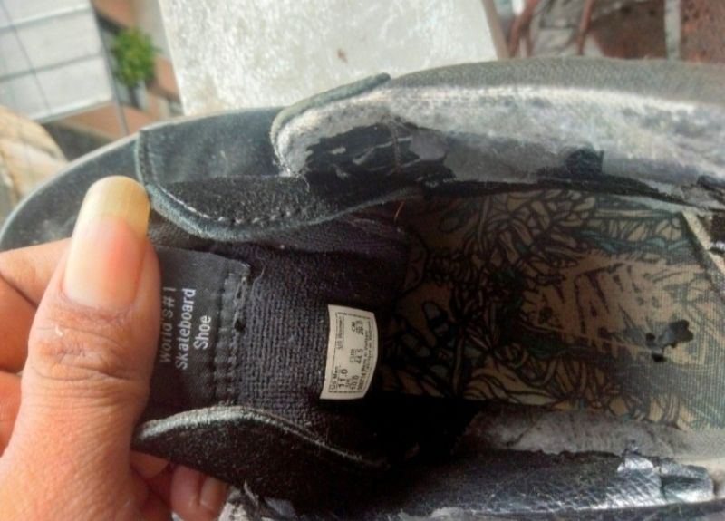 VANS Skater Sneakers Pria black, foto 6
