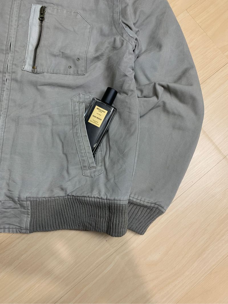 Giordano Casual Denim jacket Pria gray, foto 5