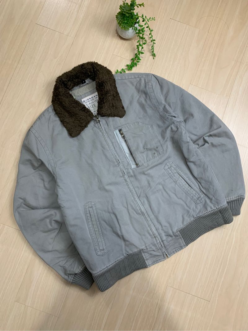 Giordano Casual Denim jacket Pria gray, foto 3