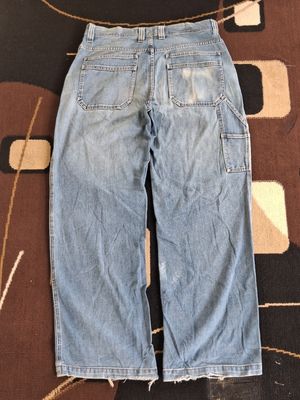 Bossini Streetwear Y2K Jeans Pria navy blue