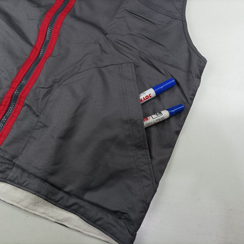 Ellesse Casual Windbreaker Pria white gray, foto 5