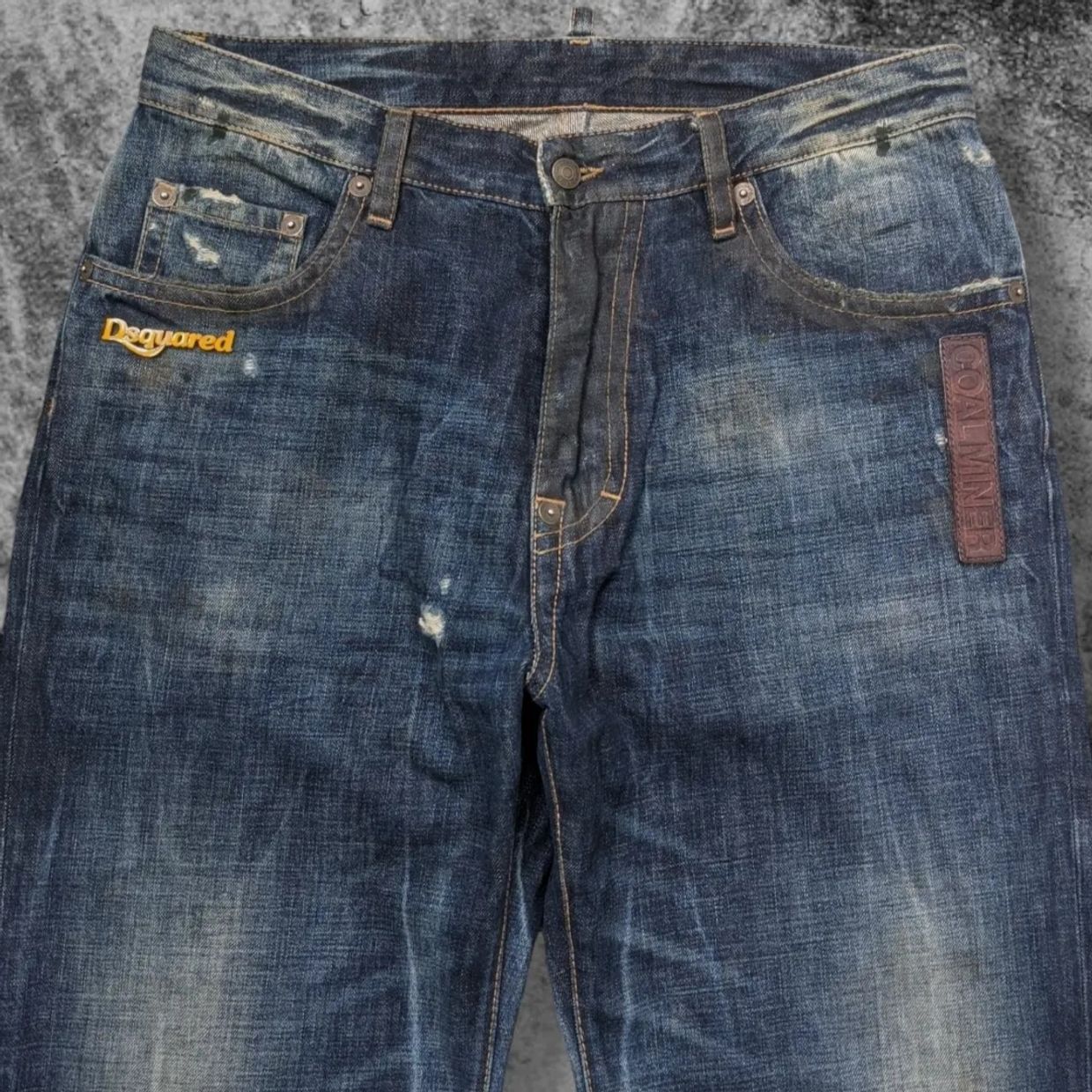 DSQUARED2 Luxury Biker Jeans Pria blue, foto 2