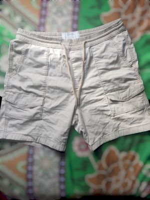 Hollister Streetwear Casual pants Pria cream