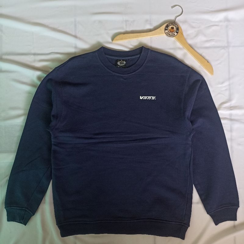 VANS Casual Sweater Pria navy, foto 2