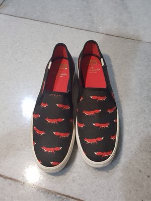 Kate Spade Fairy Casual Wanita red black
