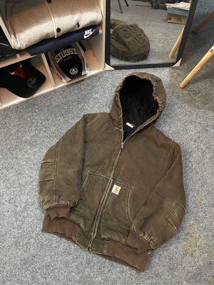 Carhartt Vintage Hoody Pria brown
