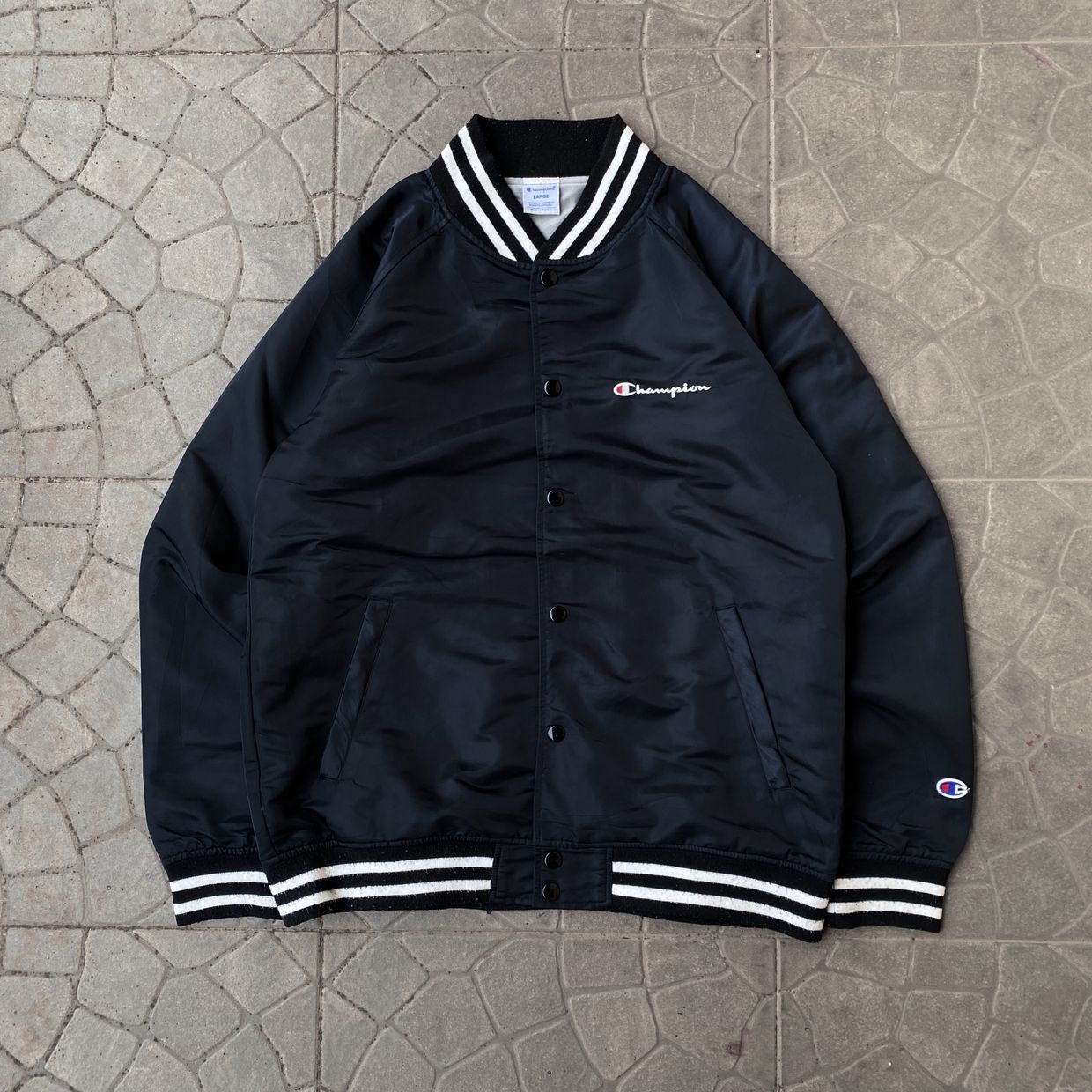Champion Casual Bomber jacket Pria black, foto 2