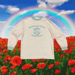 Vintage Y2K T-shirt Wanita pink