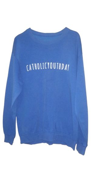 Casual Sweater Wanita blue