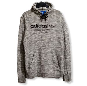 Adidas Streetwear Casual Hoody Pria gray