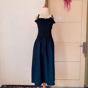 Coquette Summer dress Wanita black