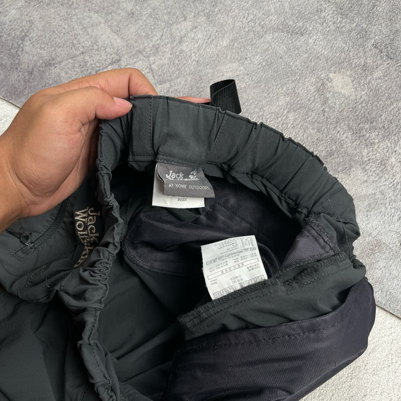 Jack Wolfskin Gorpcore Sportswear Tracksuit Pria gray, foto 8