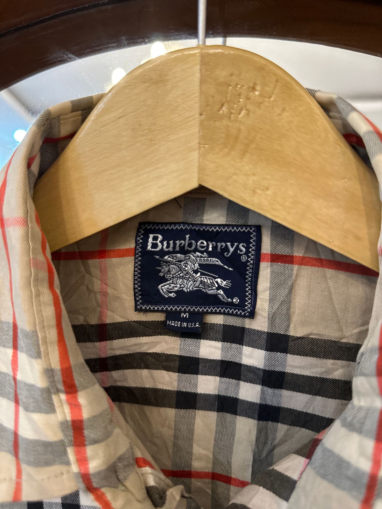 Vintage Burberry Nova Check Size M, foto 4