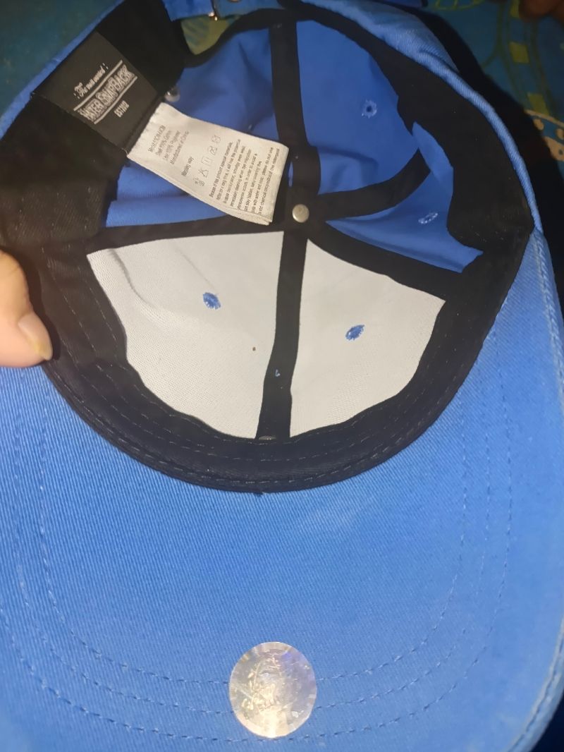 Vintage Hat Pria blue, foto 7