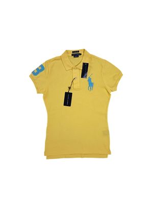 Polo Ralph Lauren Luxury T-shirt Wanita yellow
