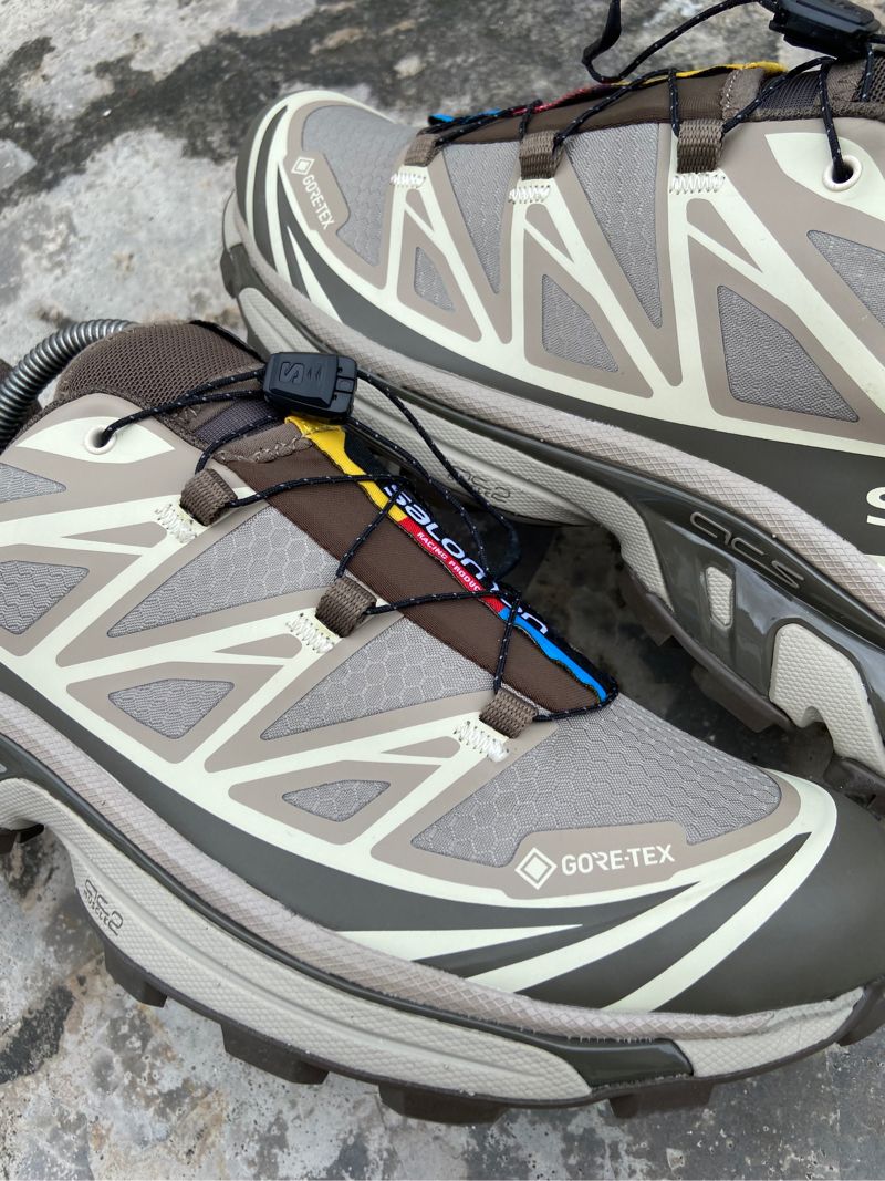 Salomon Gorpcore Casual Sneakers Pria tan, foto 2