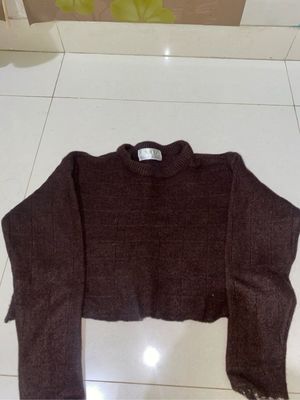 Streetwear Y2K Sweatshirt Wanita brown
