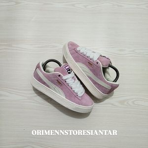 Puma Casual Sneakers Wanita white pink