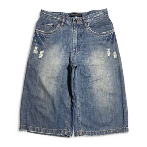 Vintage Y2K Short Pria gray blue