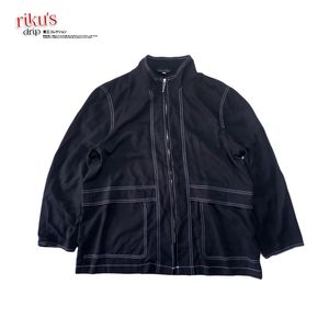 Minimalist Casual Trench coat Pria white black