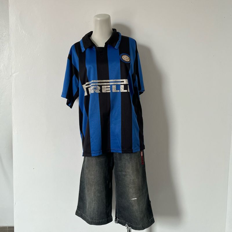 Sportswear Jersey Pria black blue, foto 2