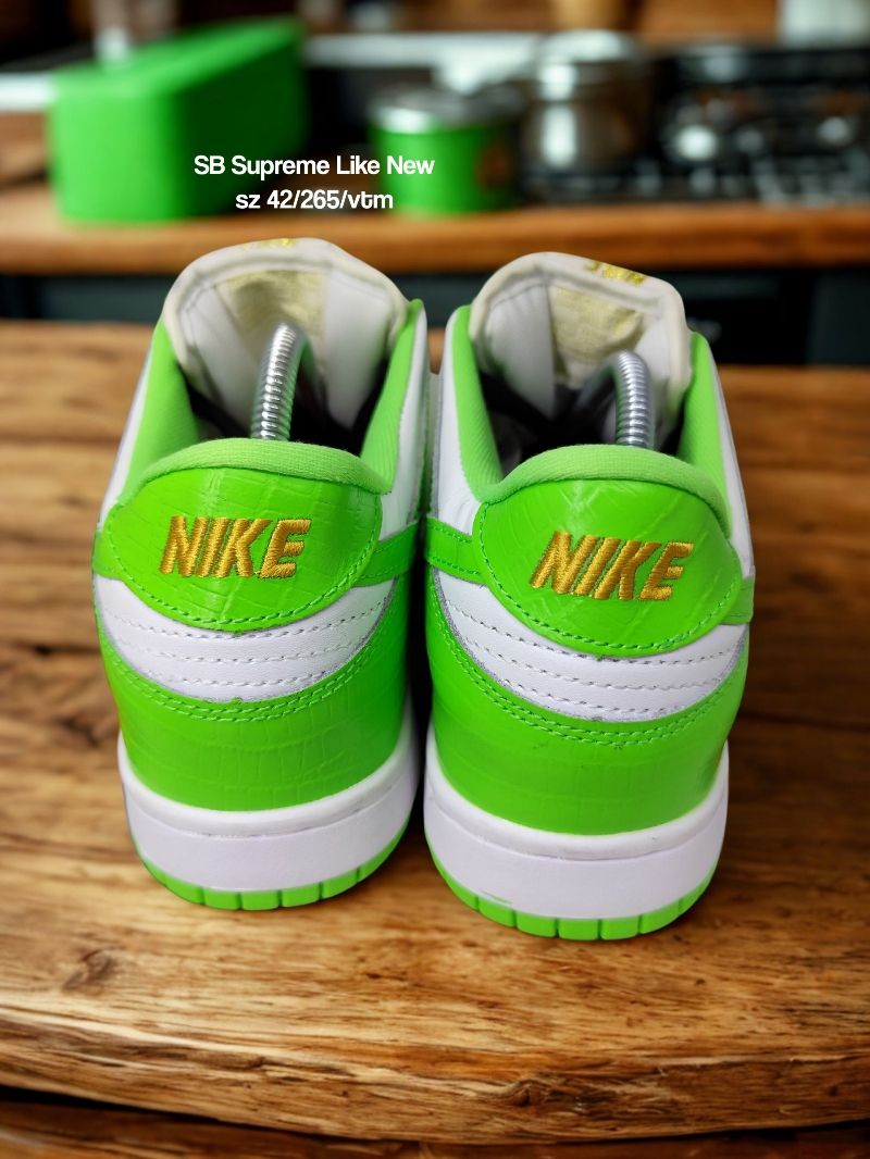 Nike SB Dunk Low Supreme Mean Green, foto 5