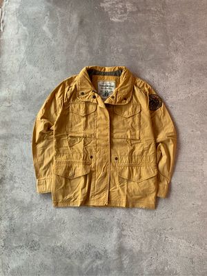 Vintage Pea coat Pria yellow