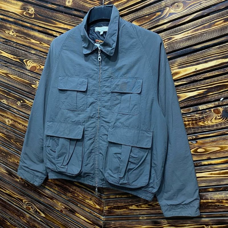 Lafudge Vintage Casual Harrington jacket Pria gray, foto 2