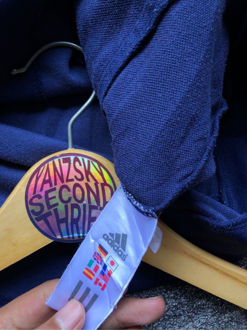 Adidas Casual Track jacket Pria navy, foto 6