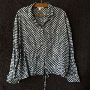 Casual Shirt Wanita navy