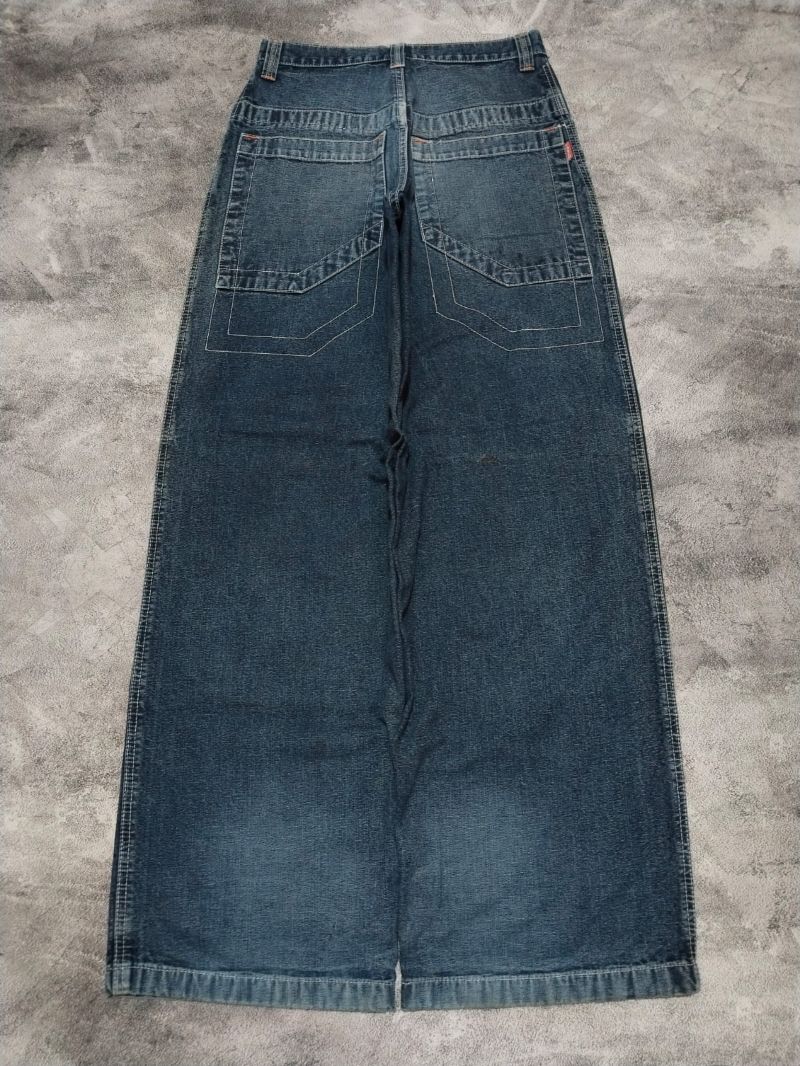 Vintage Y2K Jeans Pria gray, foto 3