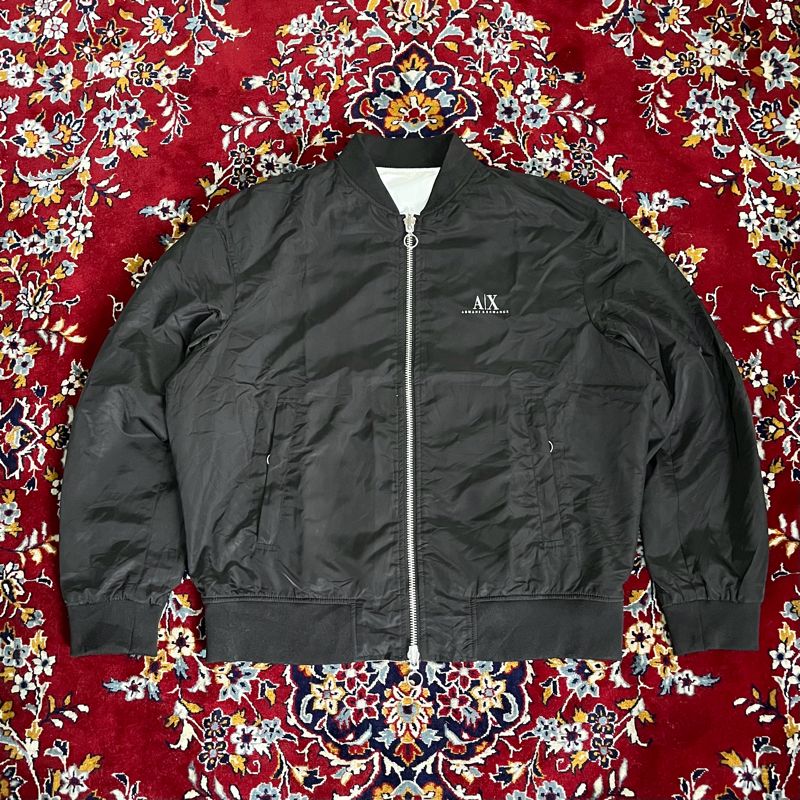 Armani	 Luxury Casual Bomber jacket Pria black, foto 2