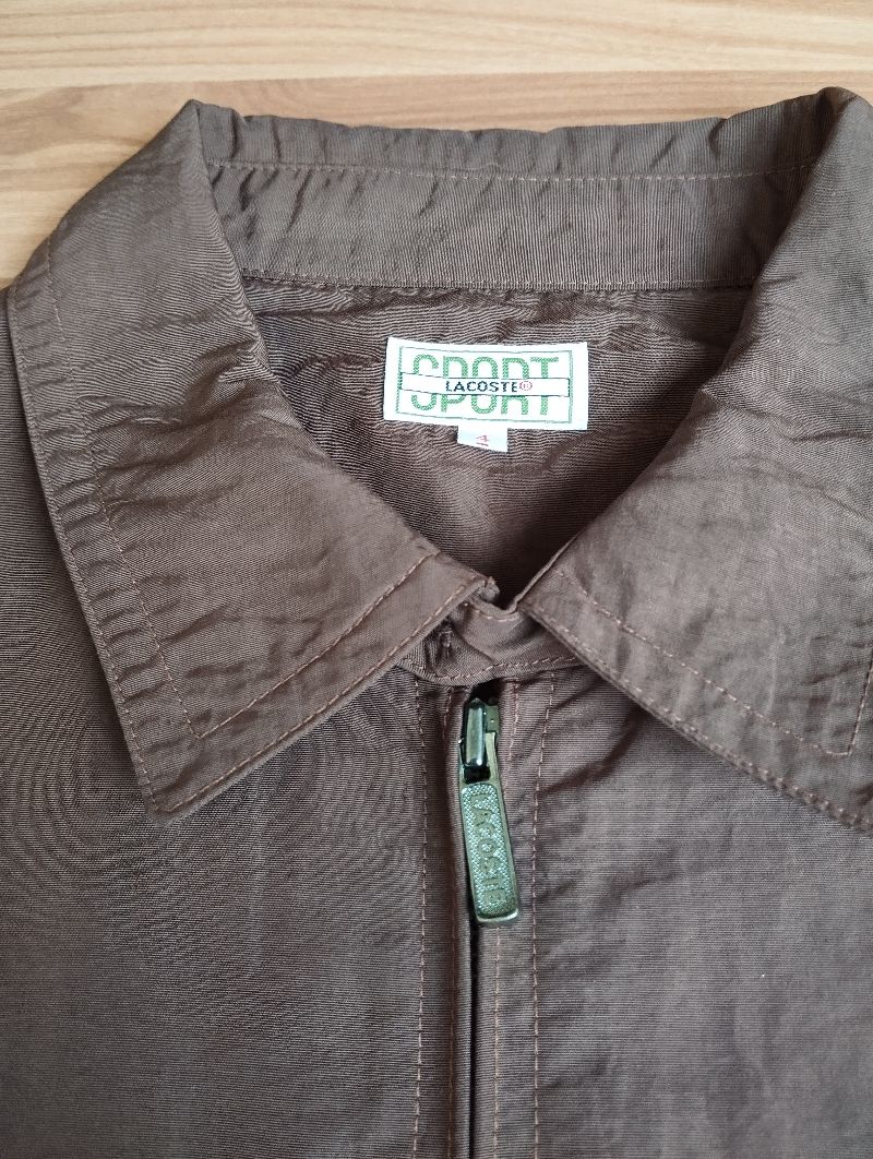 Lacoste Casual Windbreaker Pria brown, foto 2