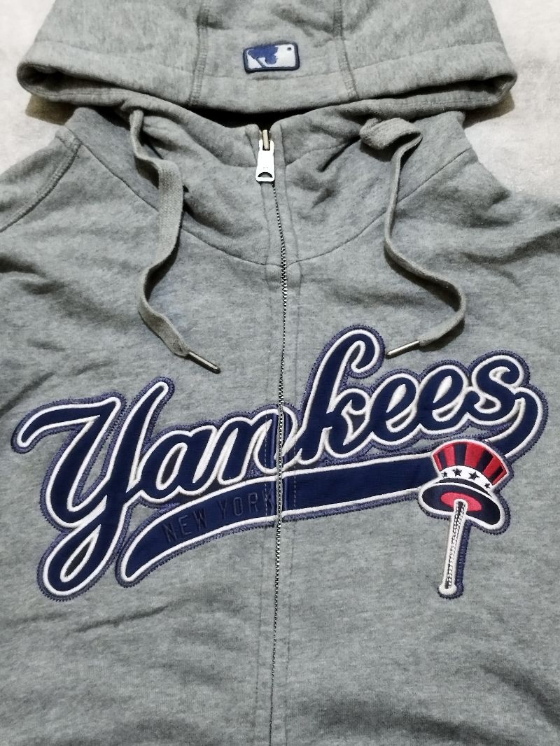 MLB Casual Hoody Pria gray, foto 4