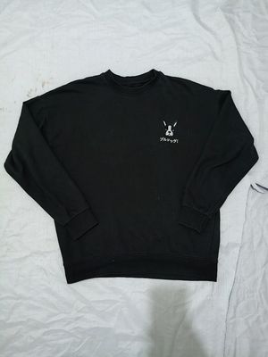 Domine Studio Vintage Y2K Sweater Pria black