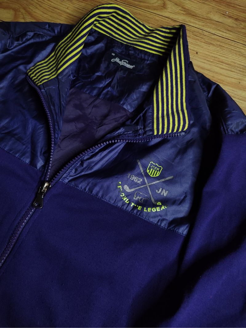 Vintage Windbreaker Pria navy, foto 4