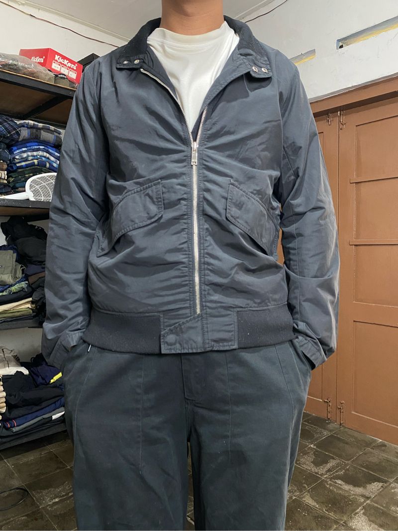 Casual Harrington jacket Pria black, foto 6