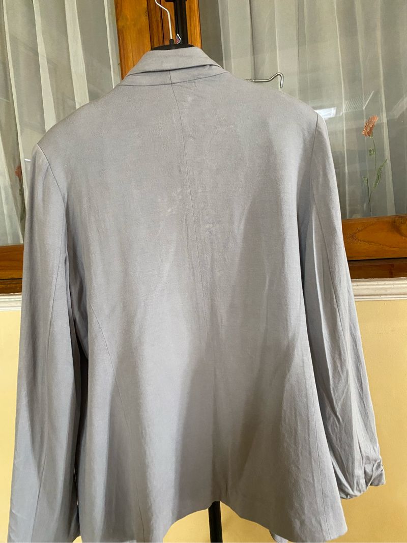 Casual Leather jacket Wanita gray, foto 4